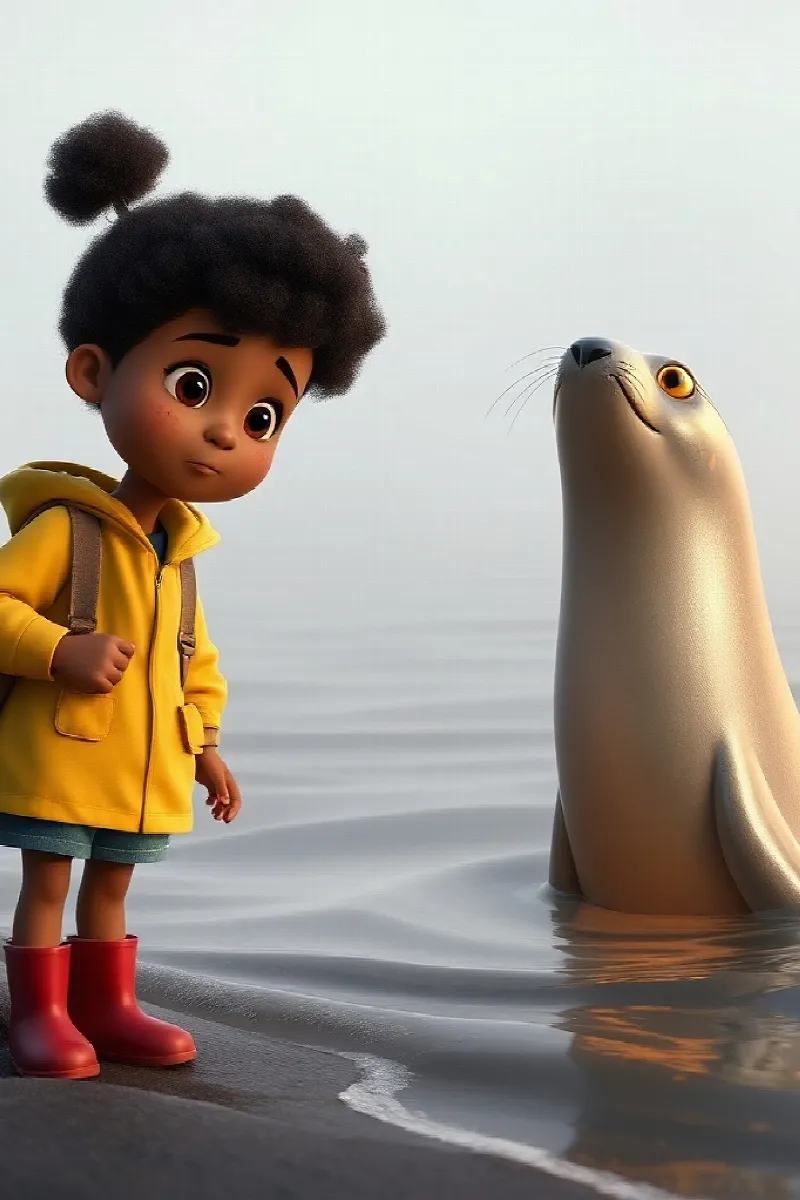 Picture 2 from the tale The Girl and the Golden Seal