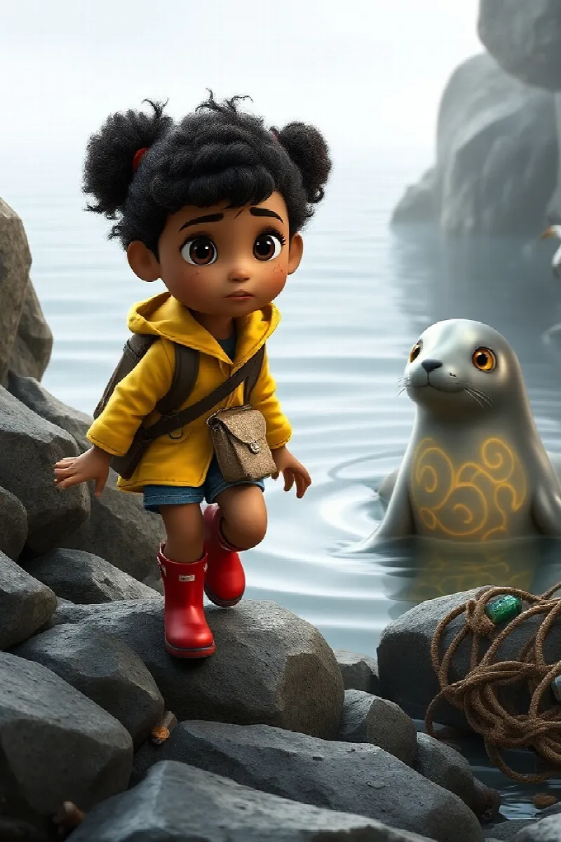 Picture 4 from the tale The Girl and the Golden Seal