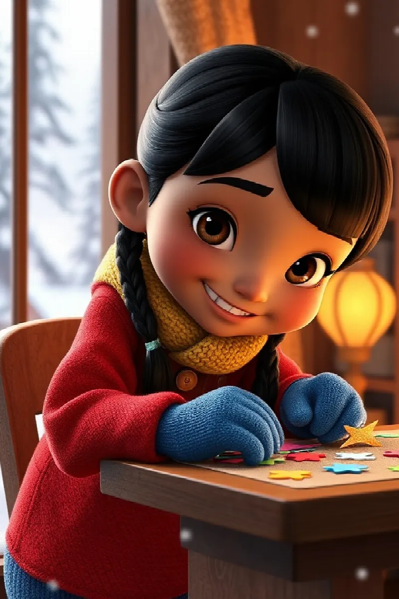 Picture 1 from the tale The Little Lanternmaker