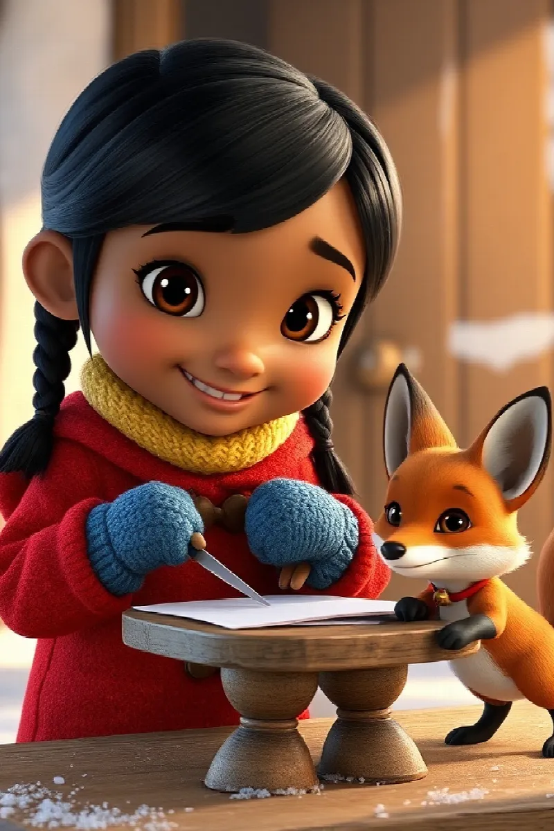 Picture 3 from the tale The Little Lanternmaker