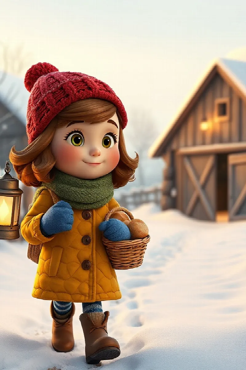 Picture 3 from the tale The Snowstorm's Secret Guest