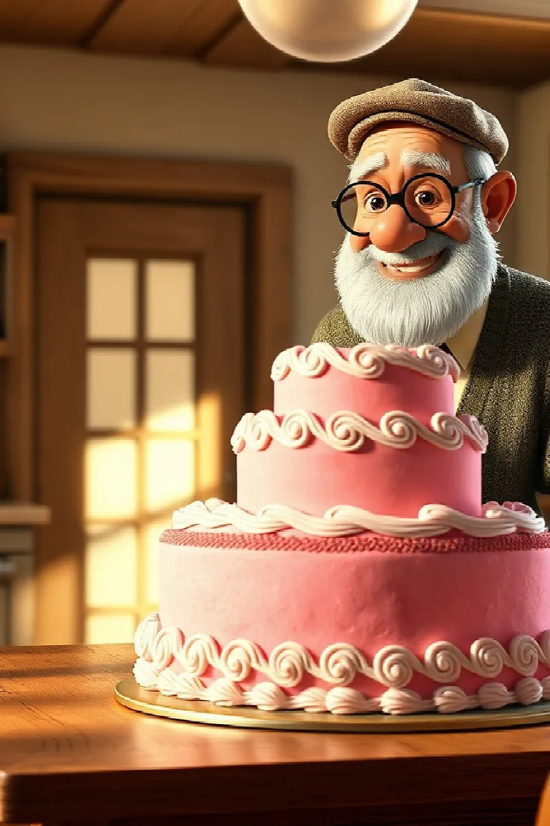 Picture 2 from the tale The Runaway Birthday Cake