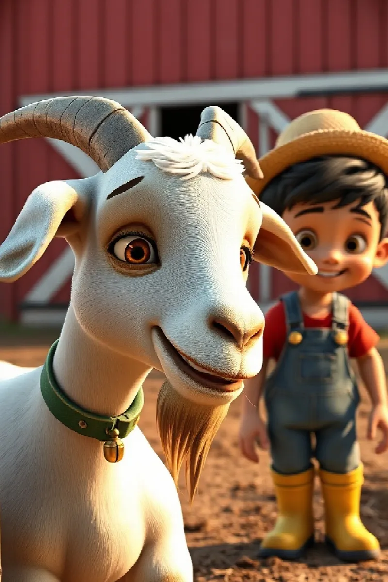 Picture 3 from the tale The Boy and the Goat