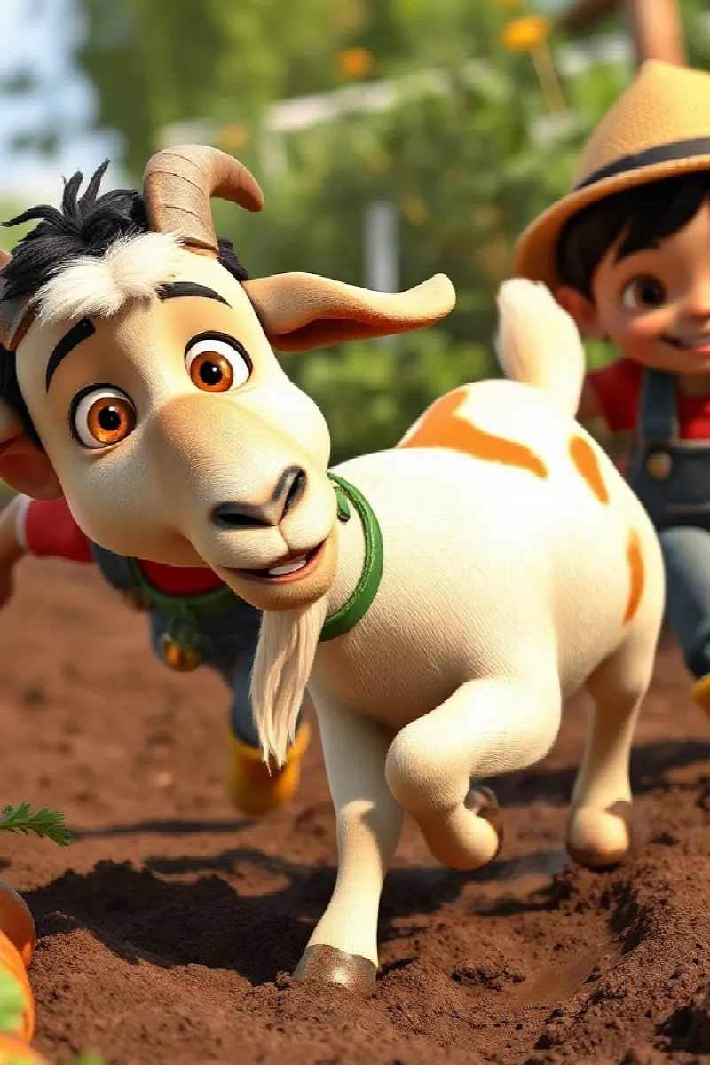Picture 4 from the tale The Boy and the Goat