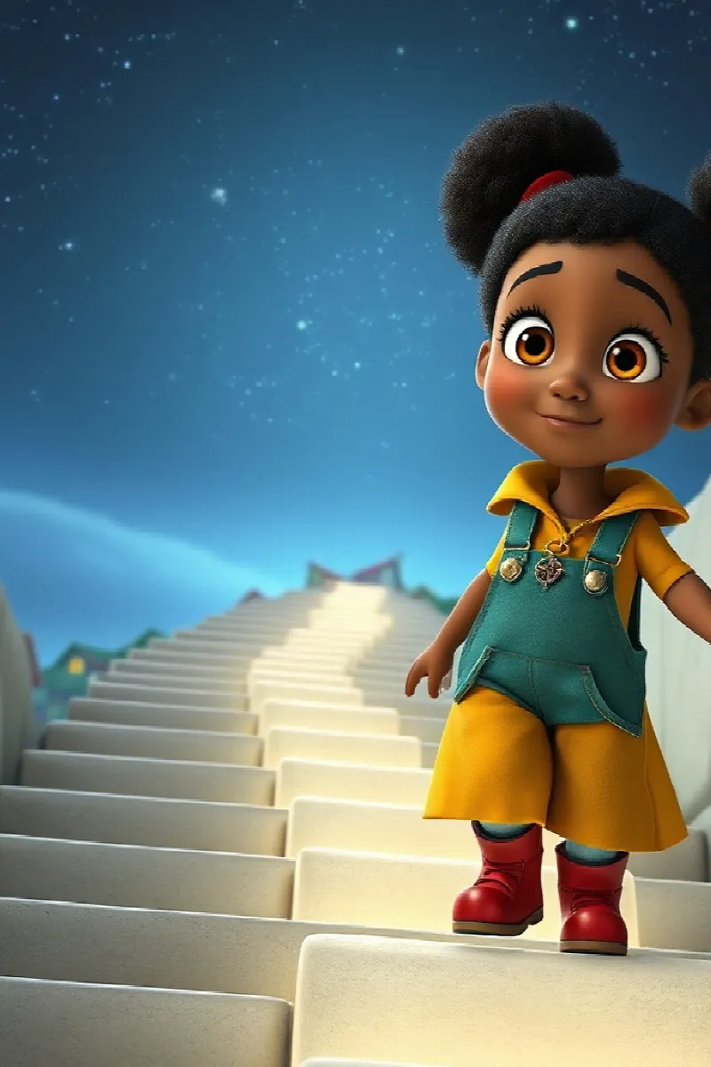 Picture 2 from the tale The Floating Staircase