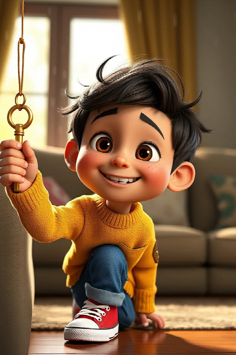 Picture 2 from the tale The Golden Attic Key