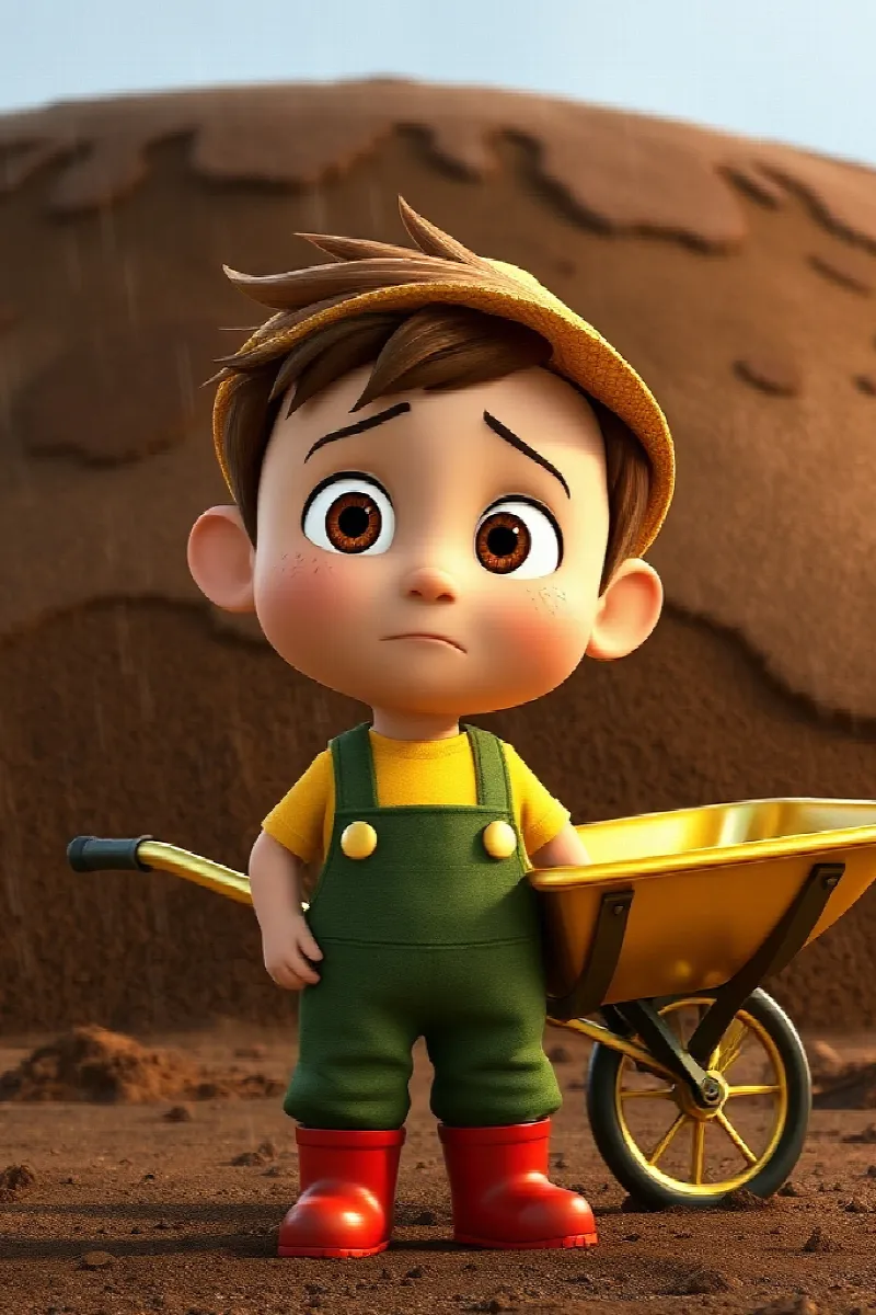 Picture 4 from the tale The Golden Wheelbarrow