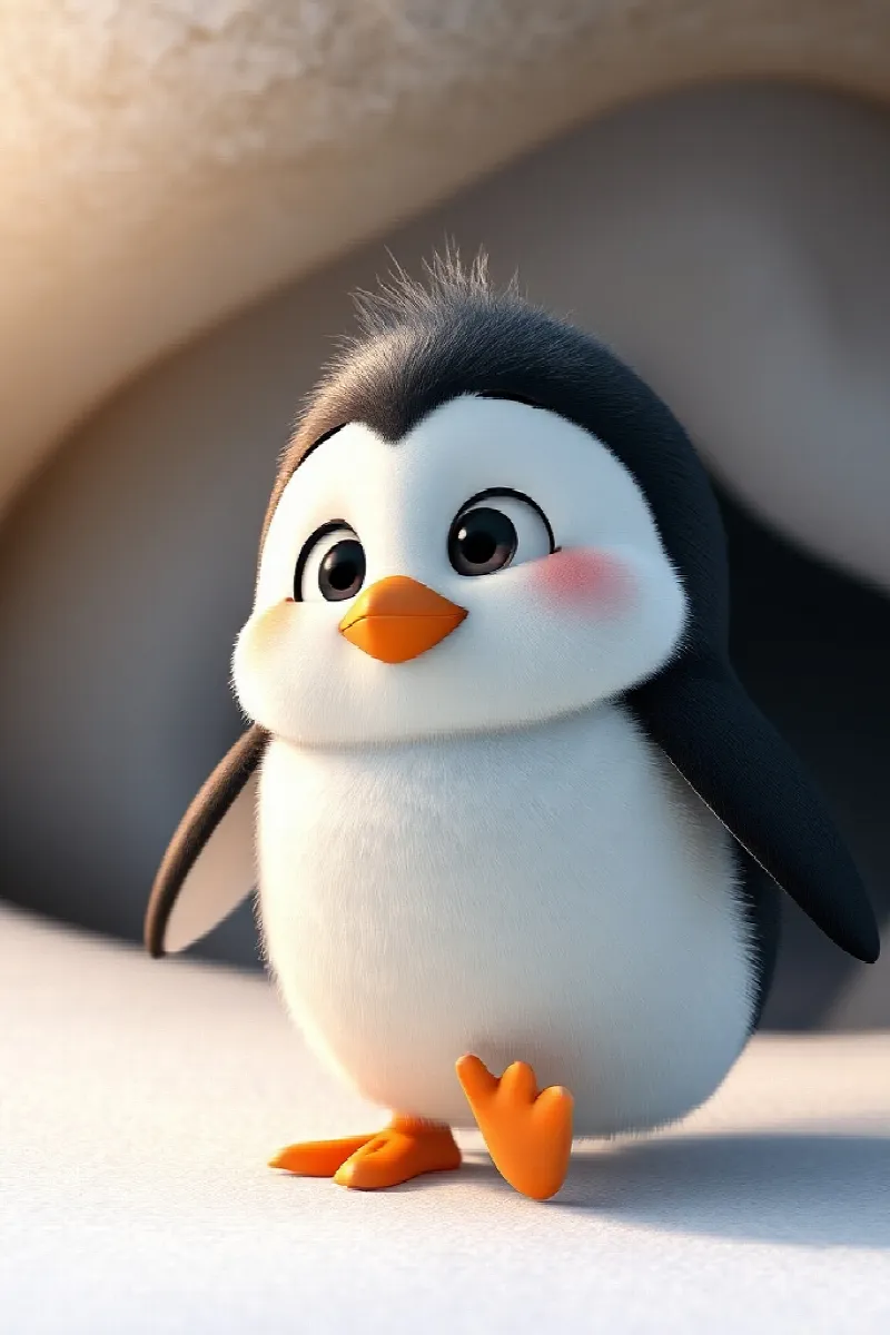 Picture 1 from the tale The Penguin's Secret Garden