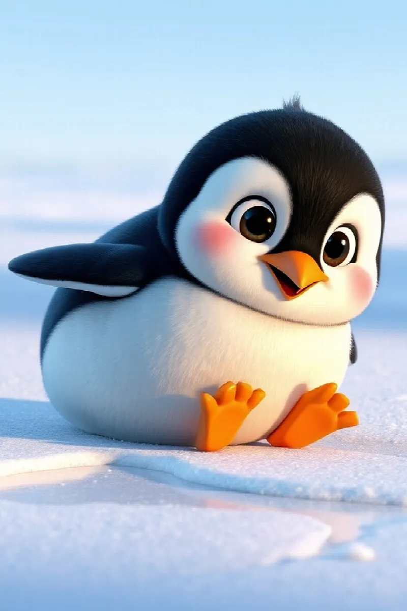 Picture 2 from the tale The Penguin's Secret Garden