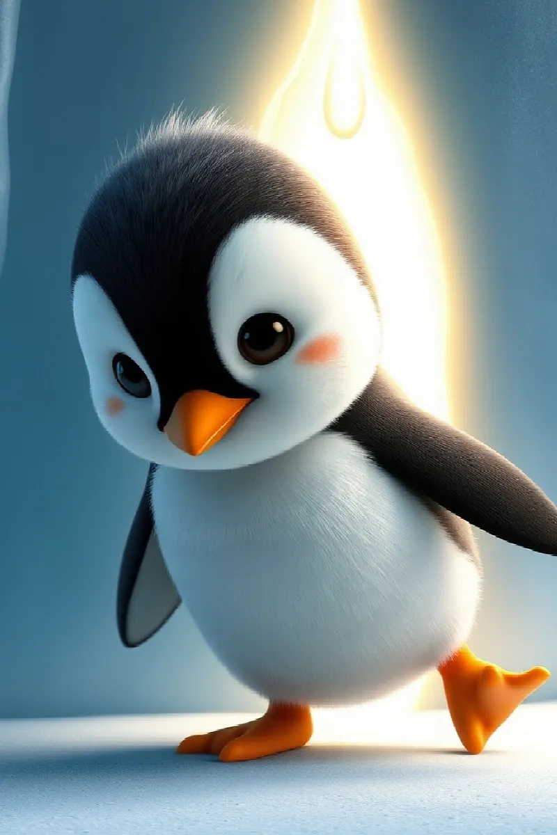 Picture 3 from the tale The Penguin's Secret Garden