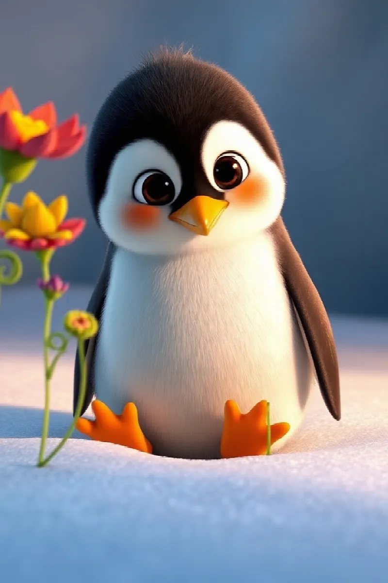 Picture 4 from the tale The Penguin's Secret Garden
