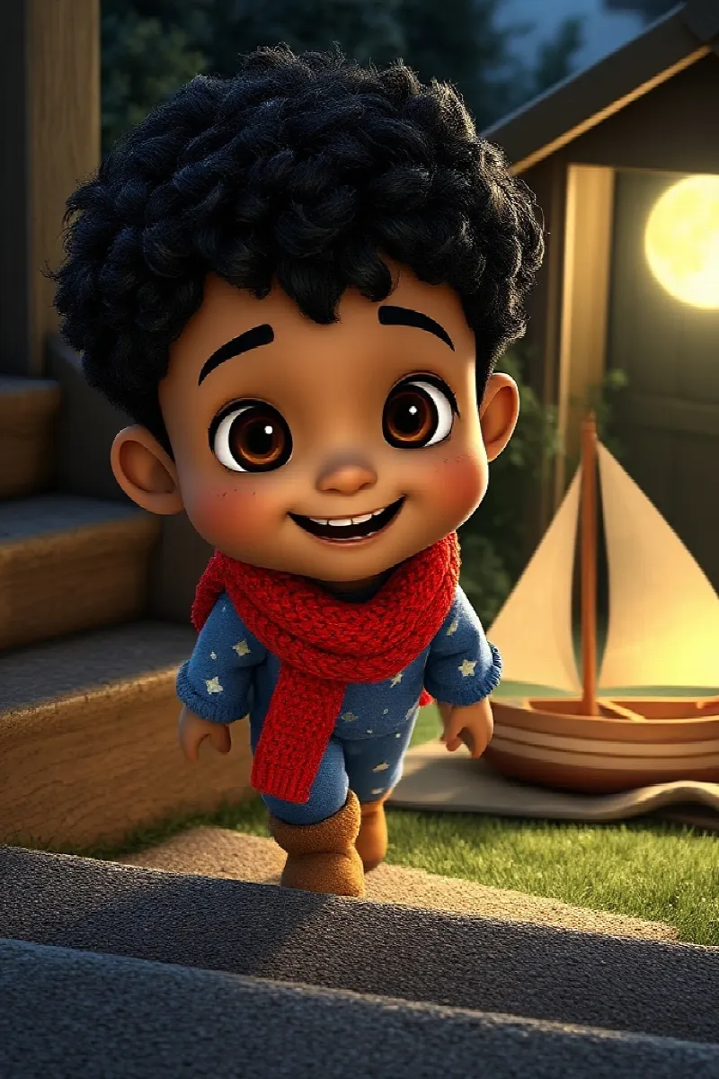 Picture 2 from the tale The Wooden Moonboat