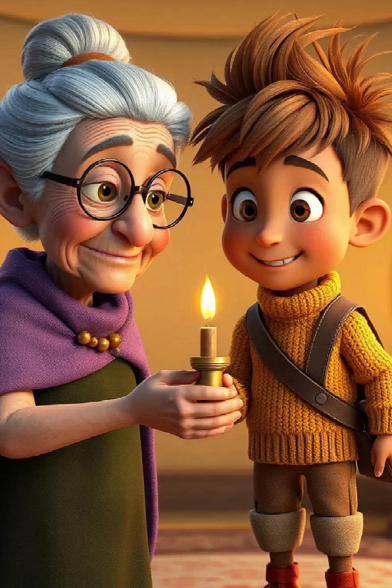 Mum Bekçisi masalından 4. resim