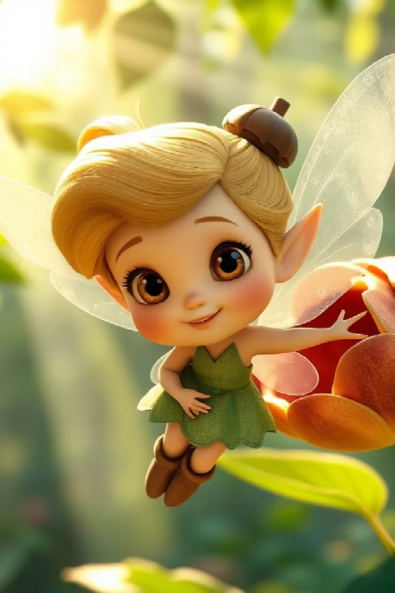 Picture 1 from the tale The Little Fairy's Fox