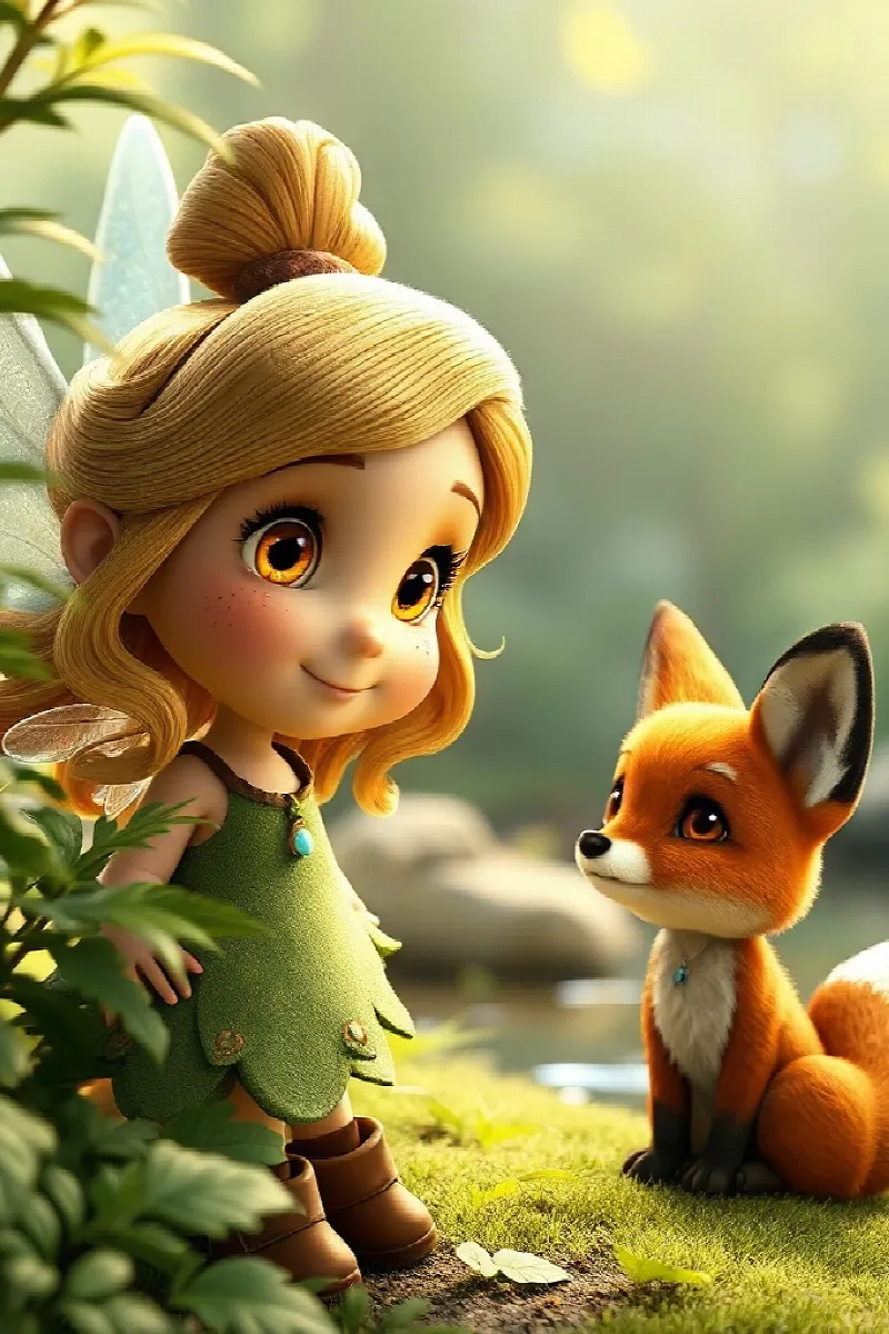 Picture 2 from the tale The Little Fairy's Fox
