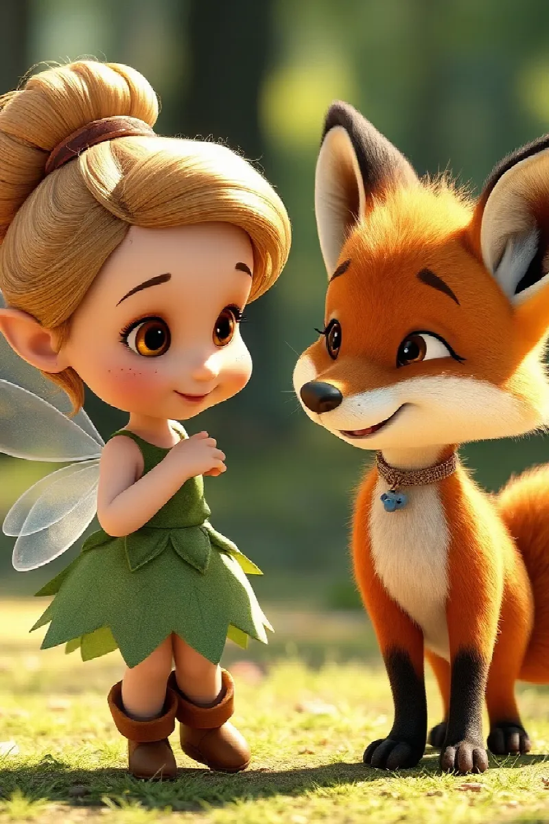 Picture 3 from the tale The Little Fairy's Fox