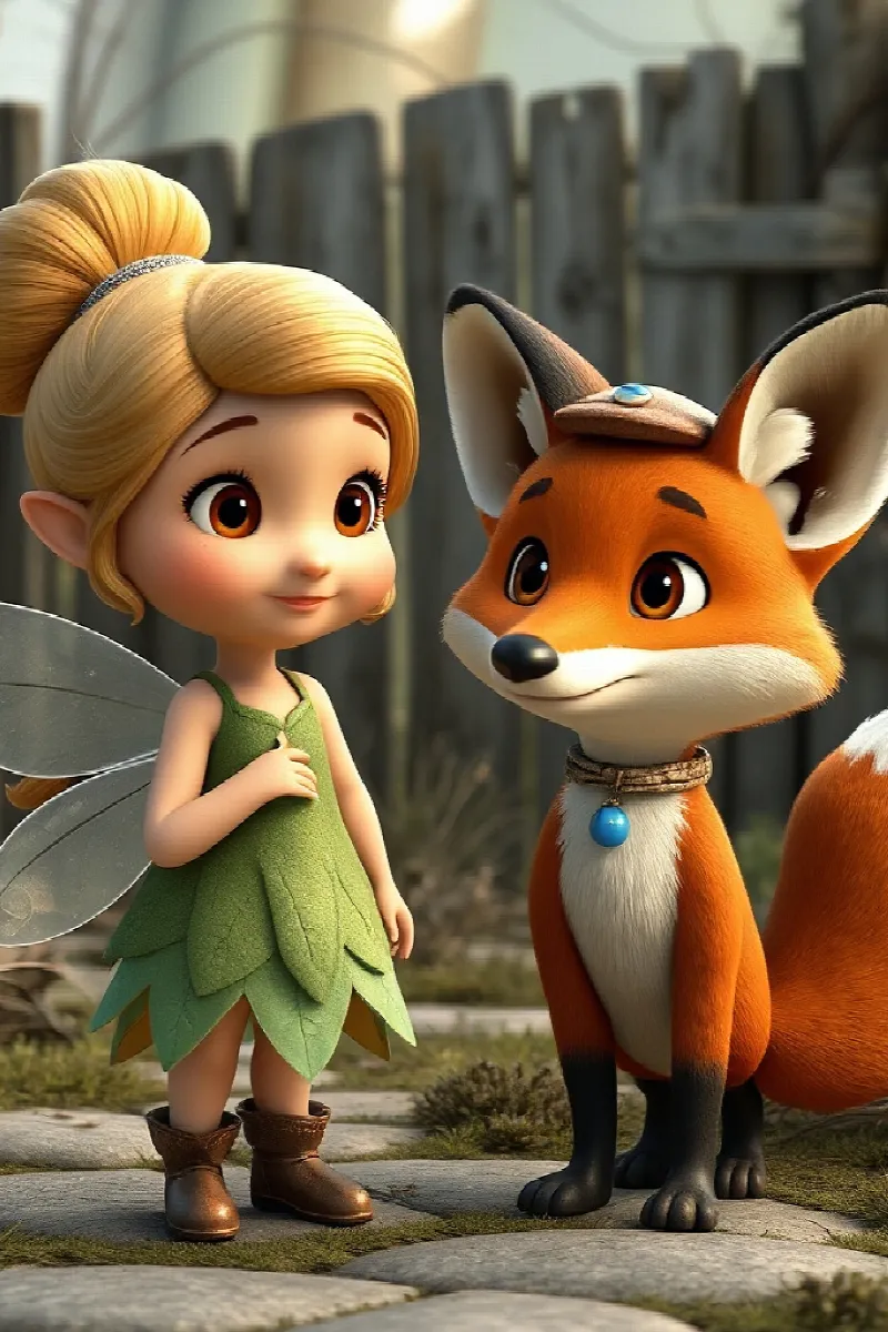 Picture 4 from the tale The Little Fairy's Fox