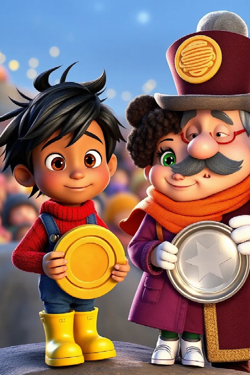 Picture 4 from the tale The Pancake Mountain Race