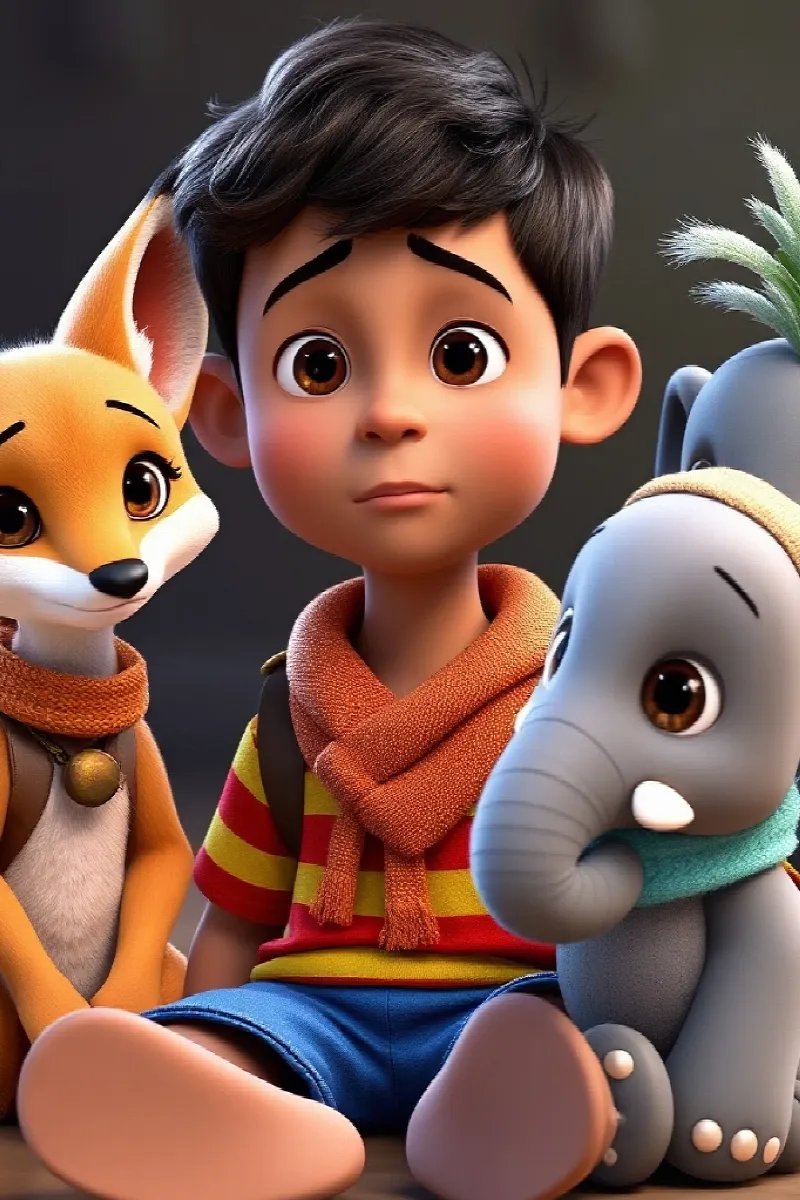 Picture 4 from the tale The Boy and the Friendship Portal