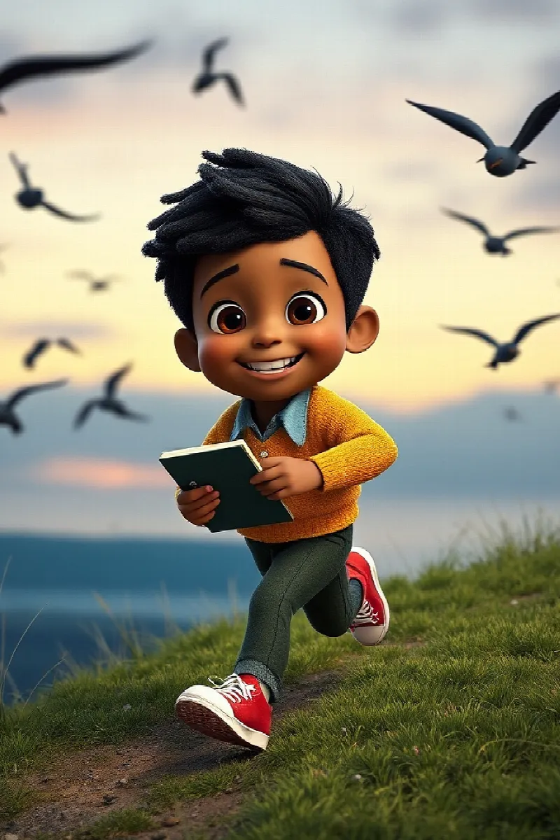 Picture 2 from the tale The Boy and the Starling