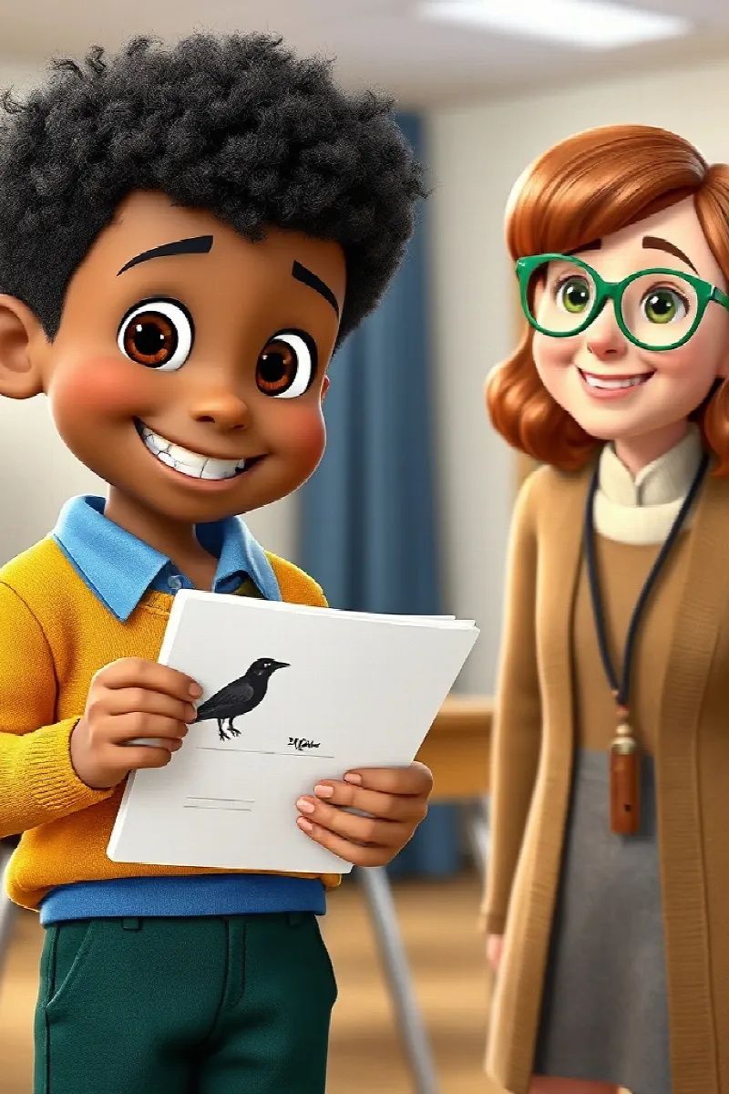 Picture 4 from the tale The Boy and the Starling