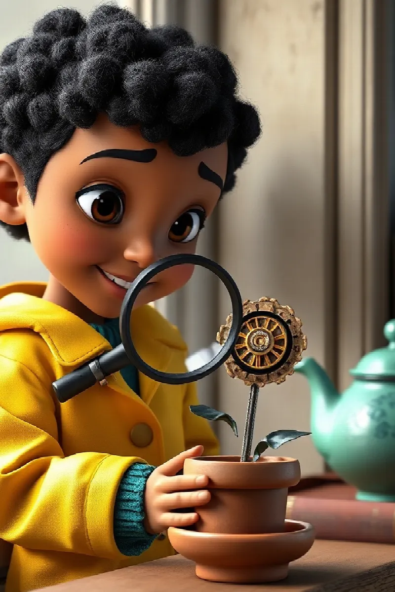 Picture 1 from the tale The Clockwork Flower