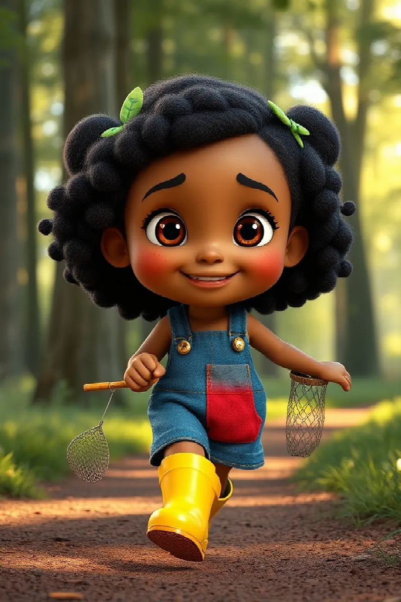 Picture 1 from the tale The Girl and the Rainbow Turtle
