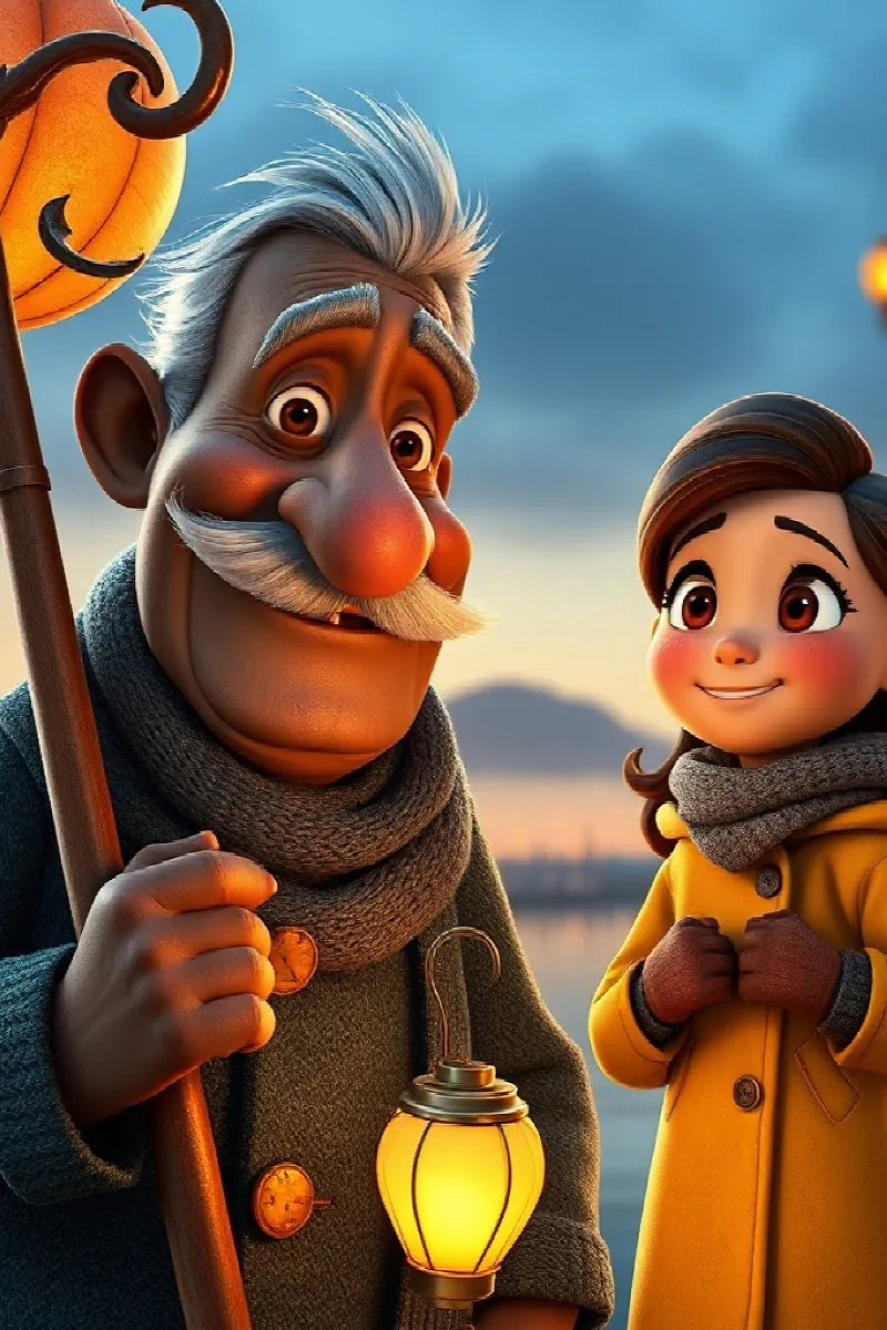 Picture 2 from the tale The Harbor of Paper Lanterns