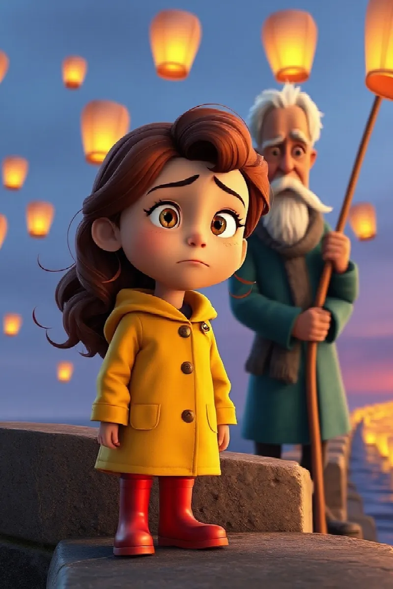 Picture 3 from the tale The Harbor of Paper Lanterns