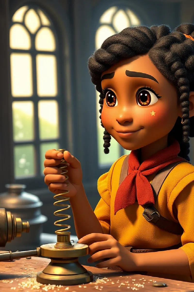 Picture 1 from the tale The Secret Star Clock