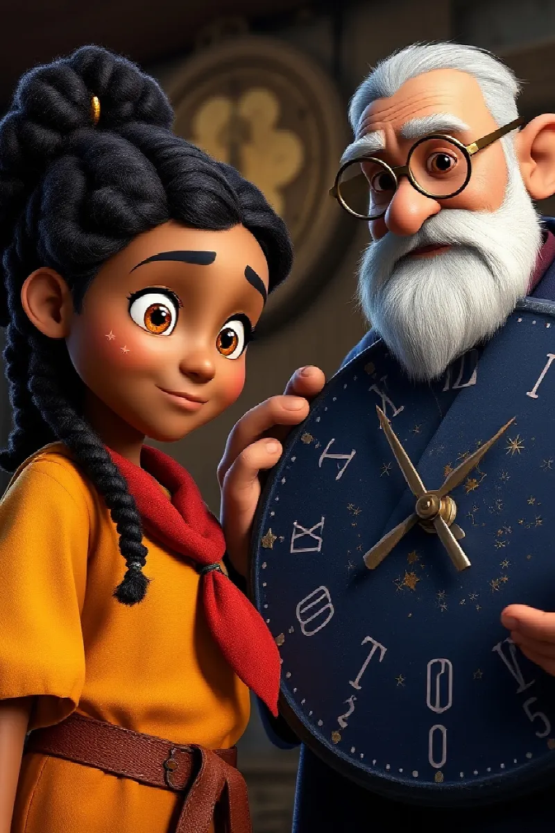 Picture 3 from the tale The Secret Star Clock
