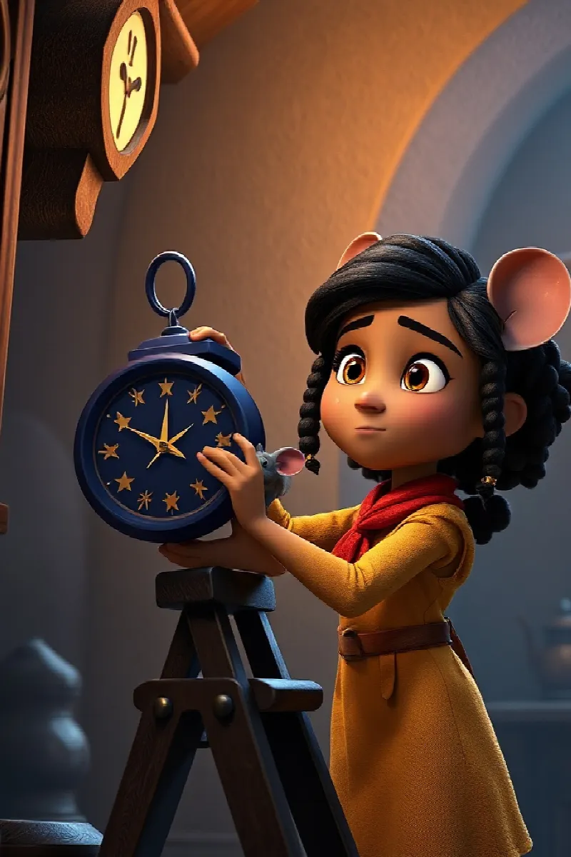 Picture 4 from the tale The Secret Star Clock