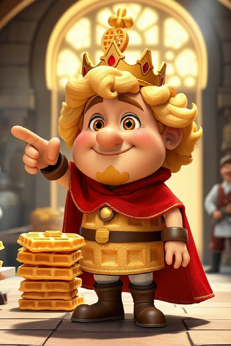 Waffle Şatosu masalından 2. resim