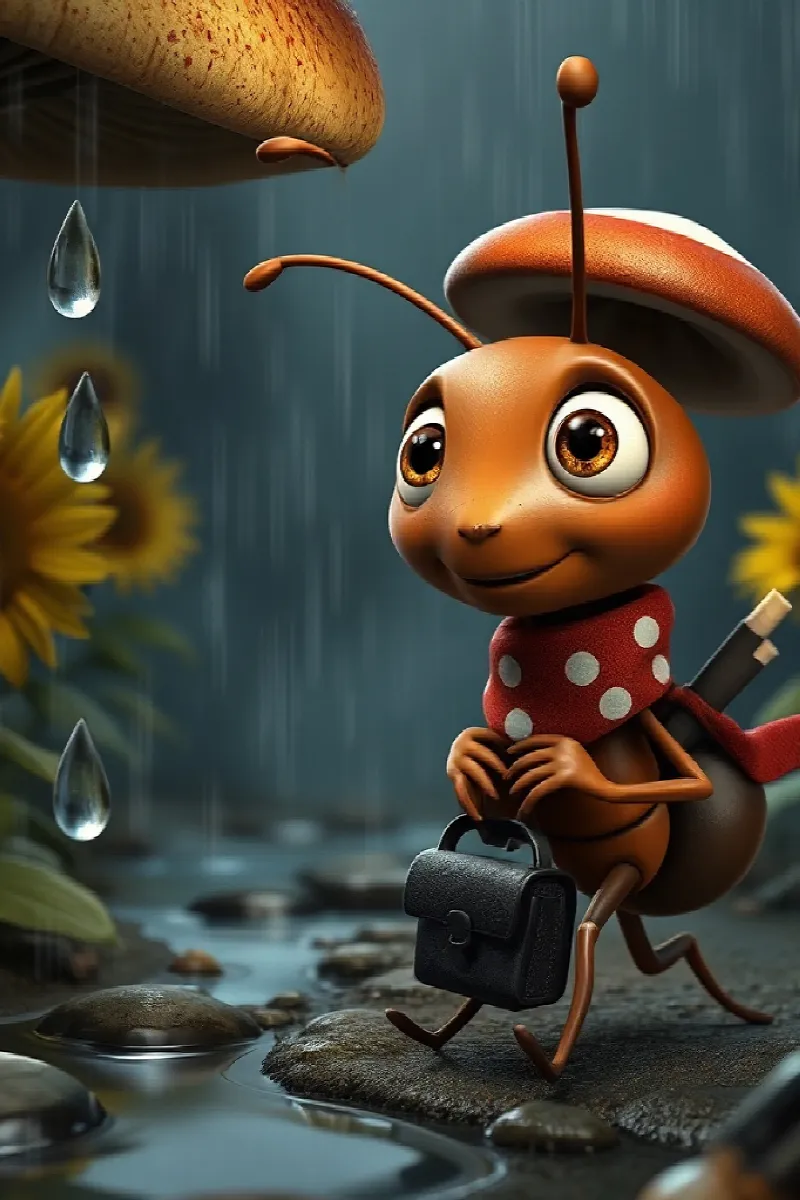 Picture 4 from the tale The Ant Who Drew Maps