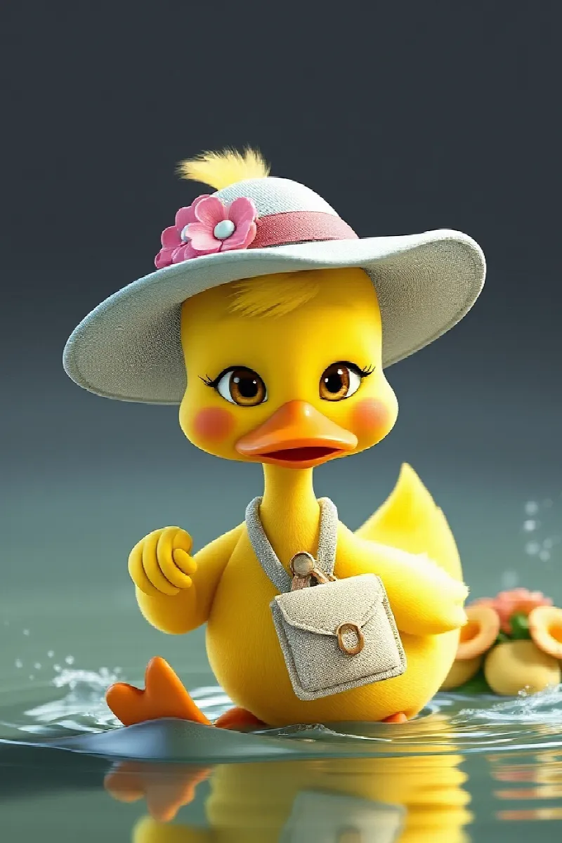 Picture 4 from the tale The Duck's Floating Garden