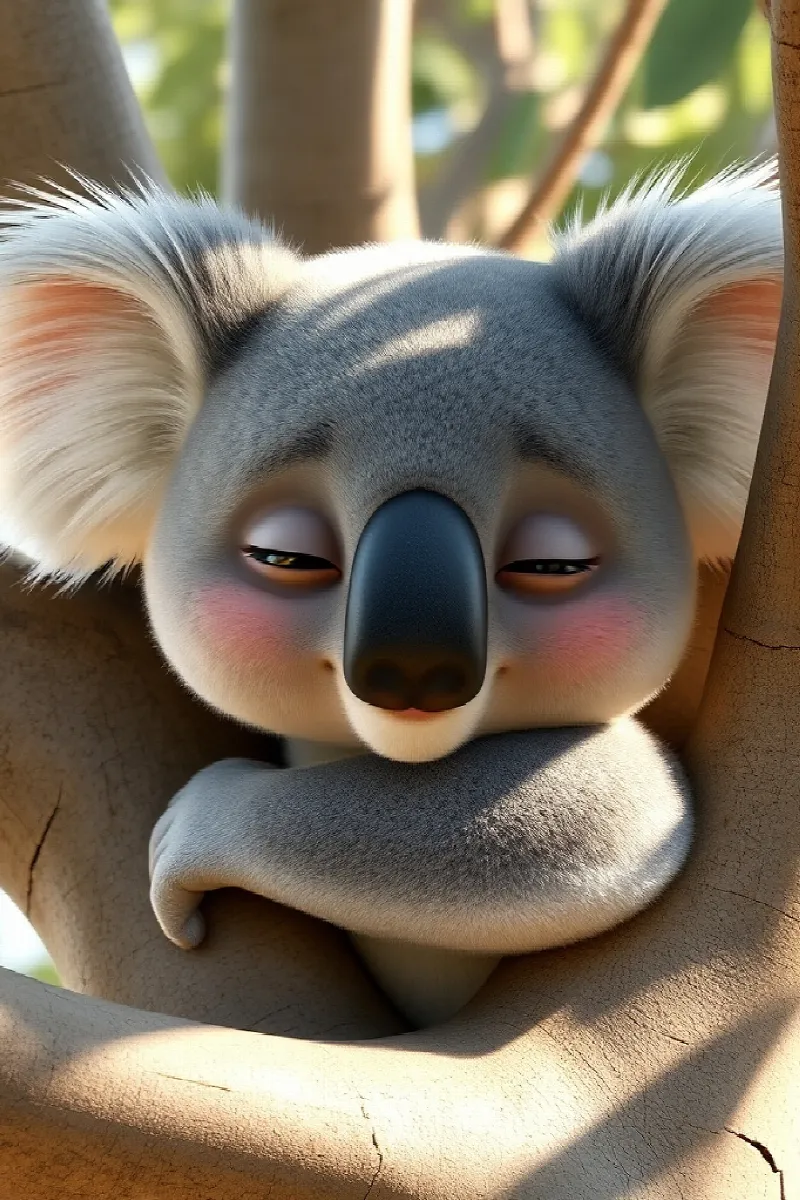 Picture 2 from the tale The Koala and the Wombat