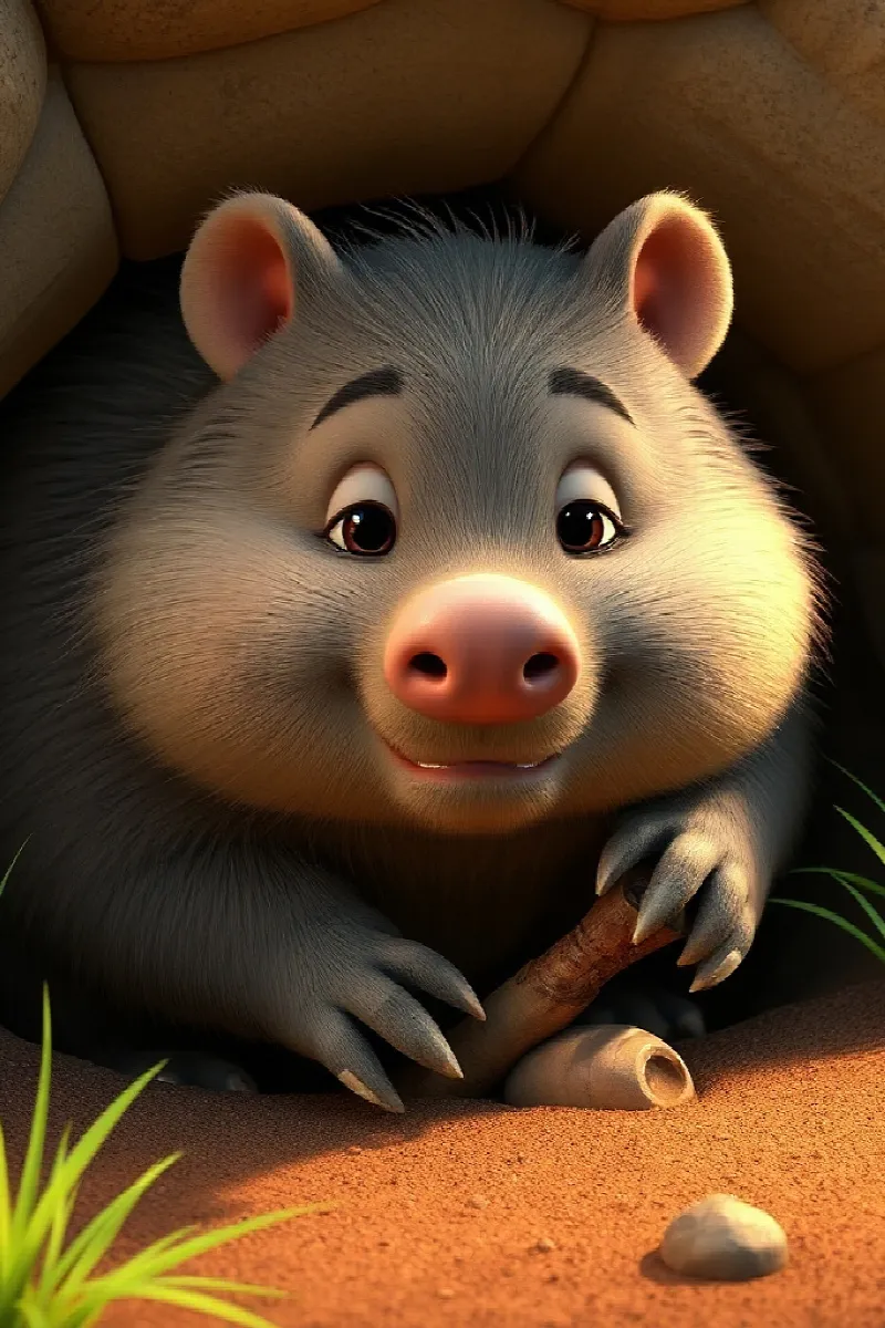 Picture 3 from the tale The Koala and the Wombat