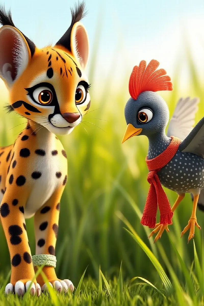 Picture 2 from the tale The Little Serval
