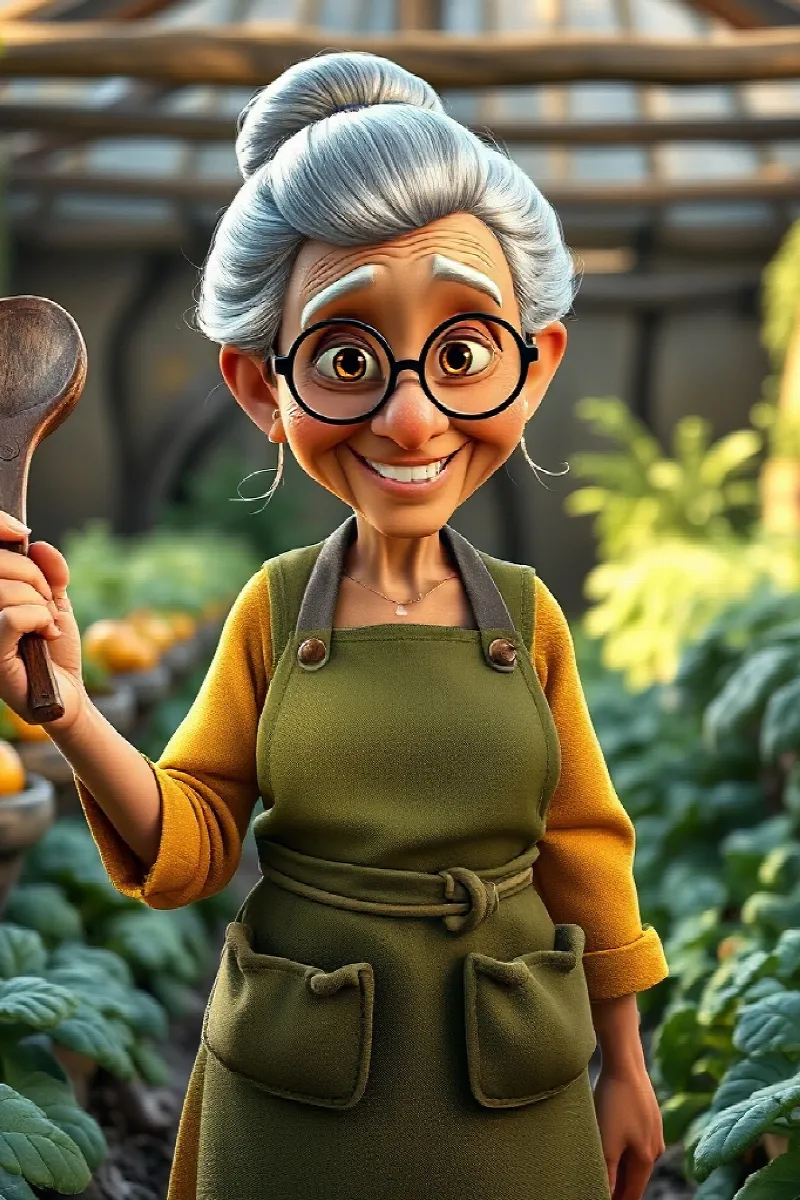 Picture 2 from the tale The Little Soup Wizard