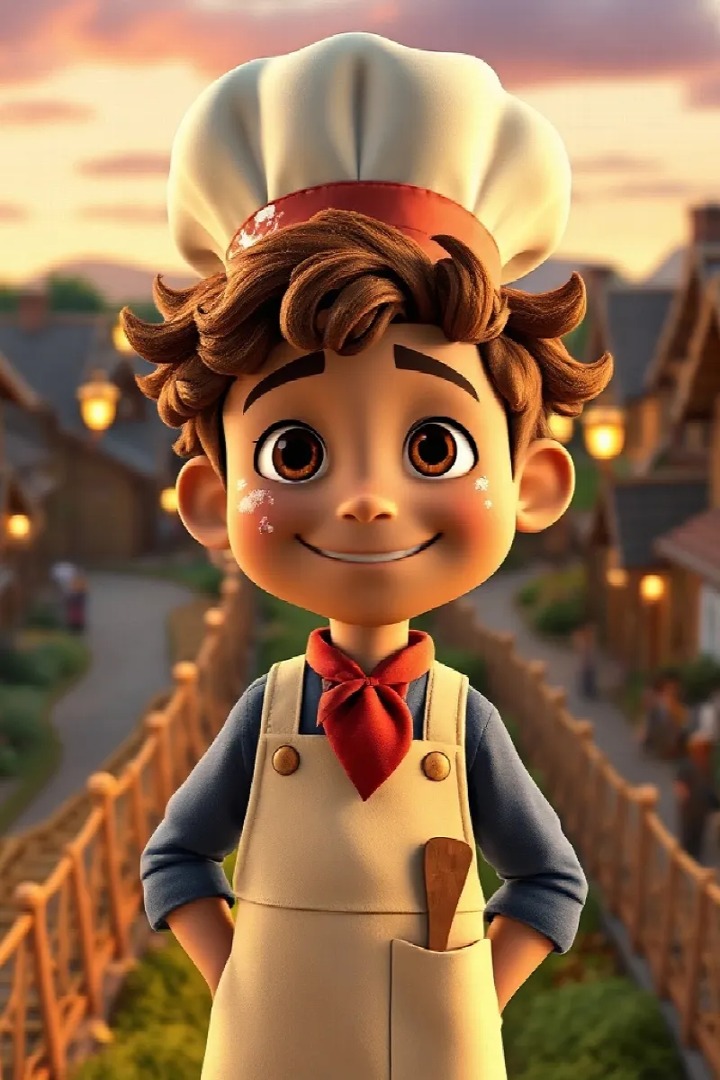 Picture 1 from the tale The Noodle Town