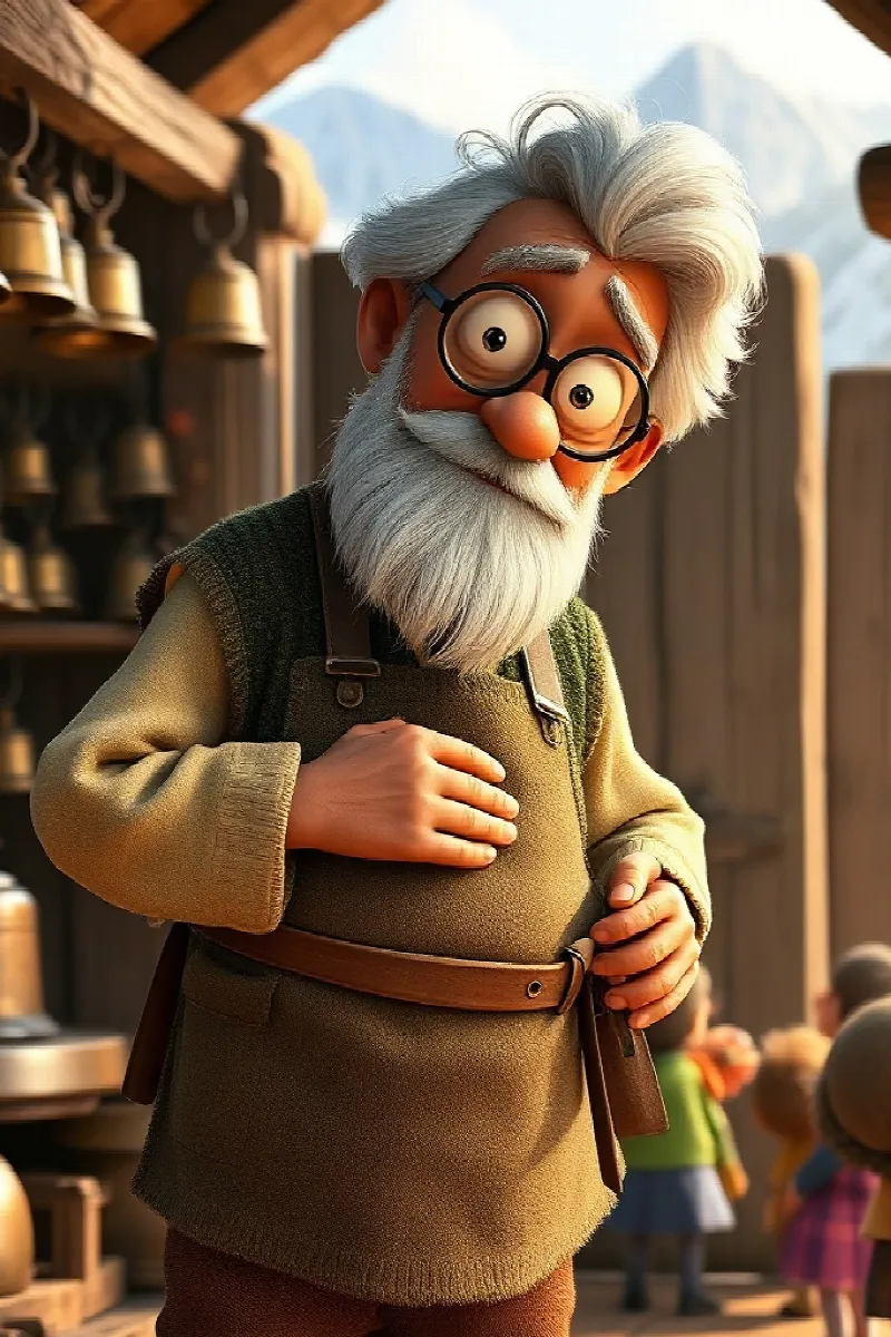 Picture 1 from the tale The Secret Bellmaker