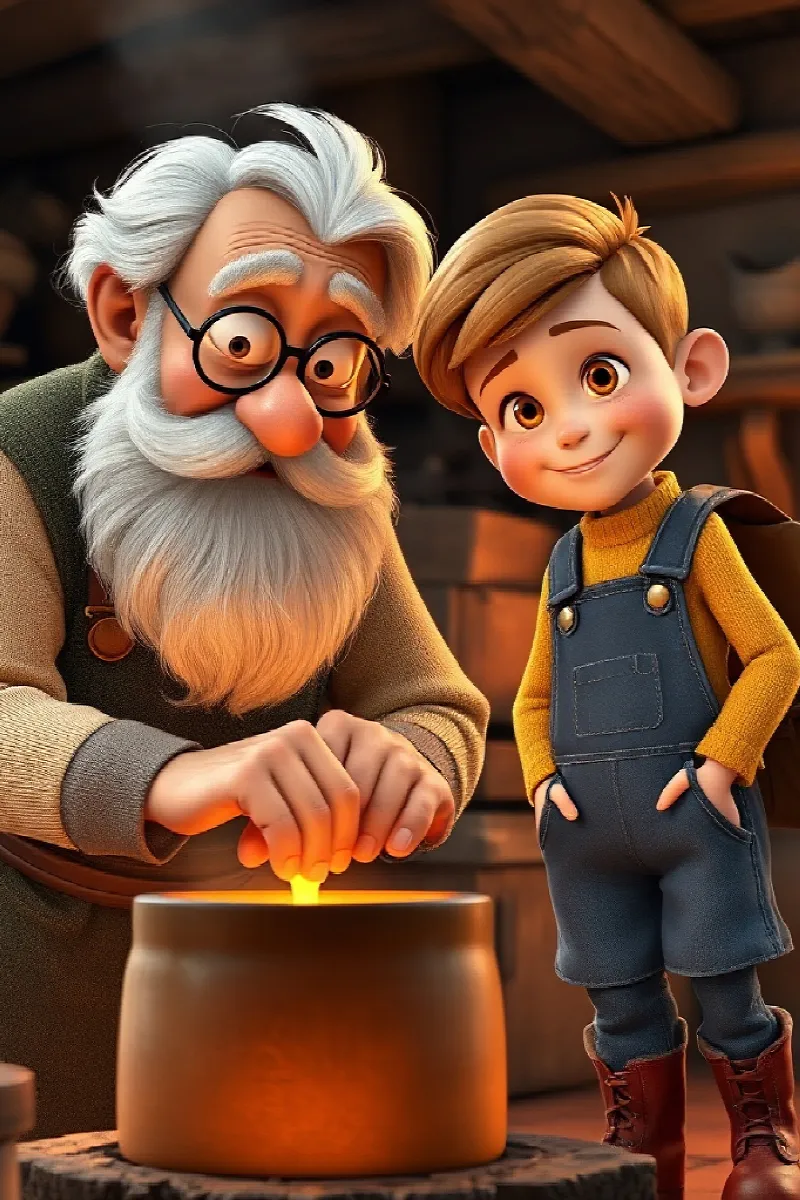 Picture 2 from the tale The Secret Bellmaker