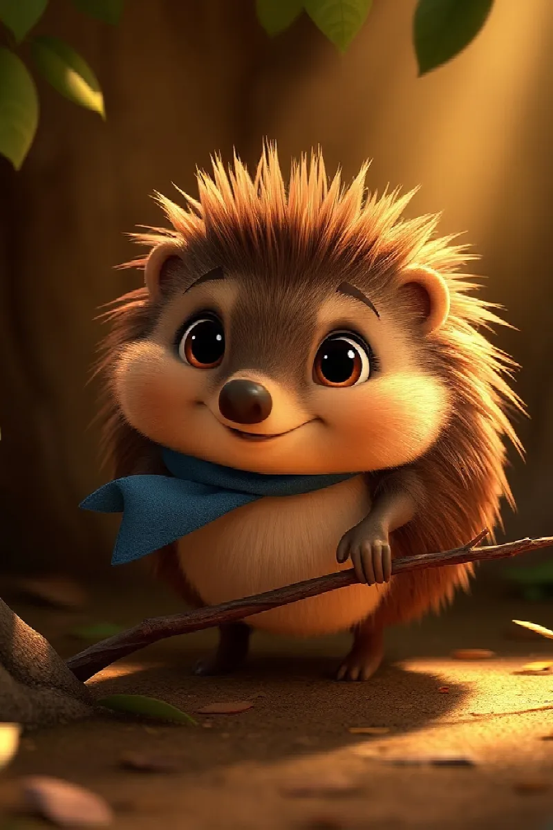 Picture 1 from the tale The Porcupine's Apology