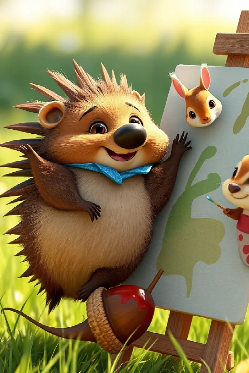 Picture 4 from the tale The Porcupine's Apology