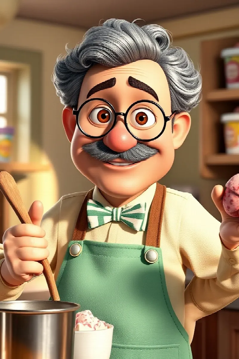 Dondurma Orkestrası masalından 1. resim