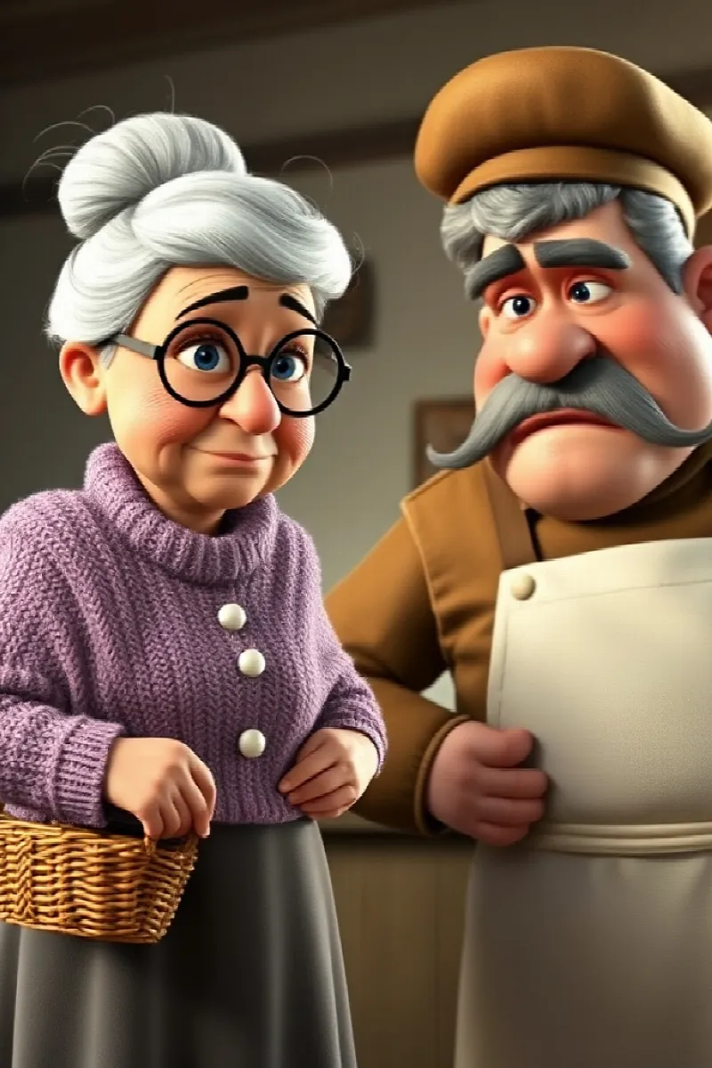 Picture 4 from the tale The Grumpy Baker