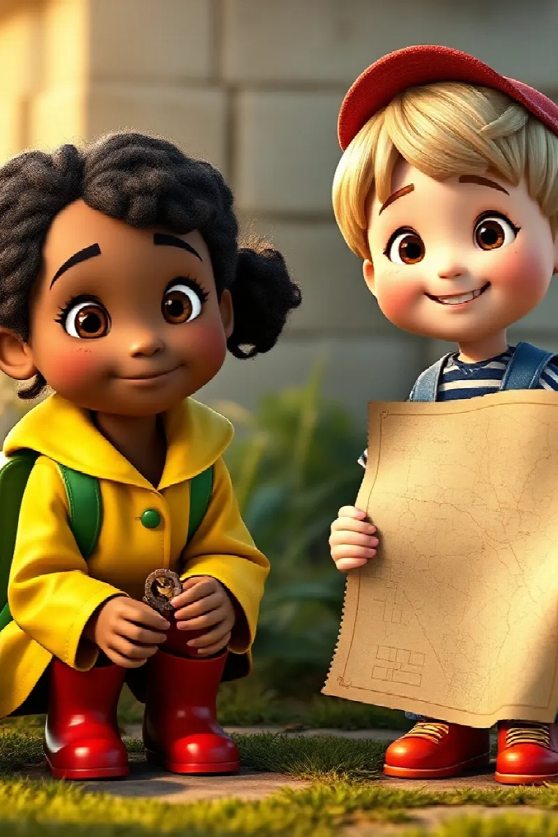 Picture 1 from the tale The Little Mystery Train