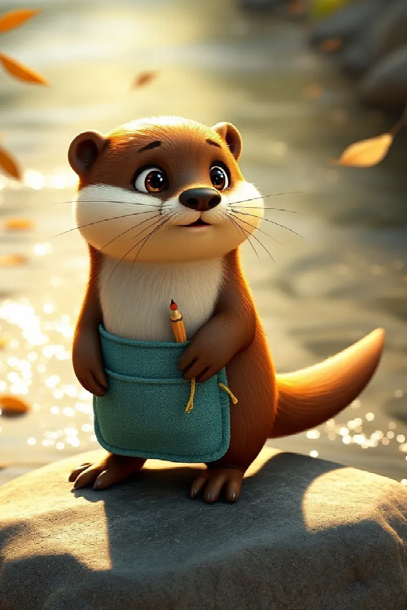 Picture 1 from the tale The Little Otter's Workshop