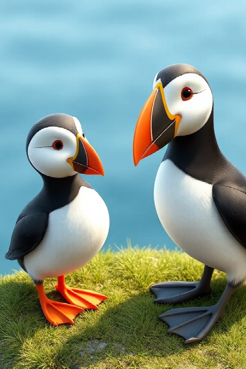 Picture 2 from the tale The Little Puffin