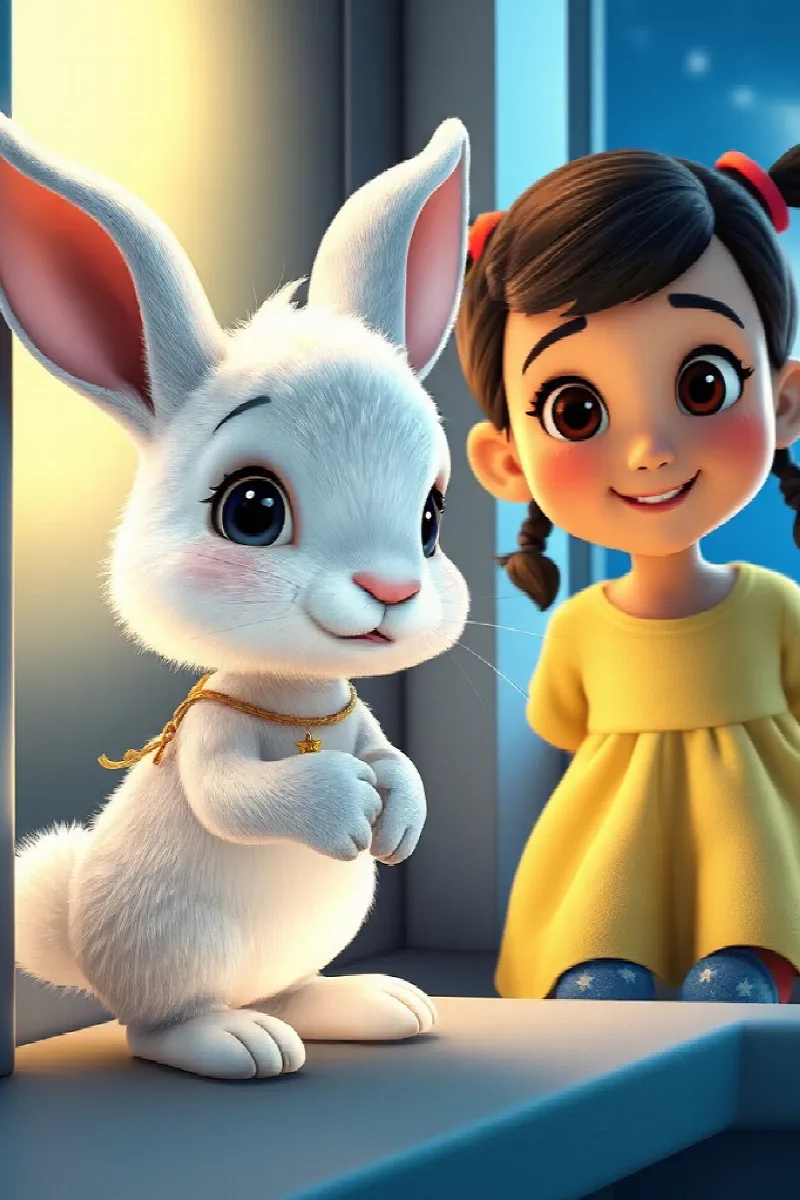 Picture 4 from the tale The Moon Rabbit's Friend